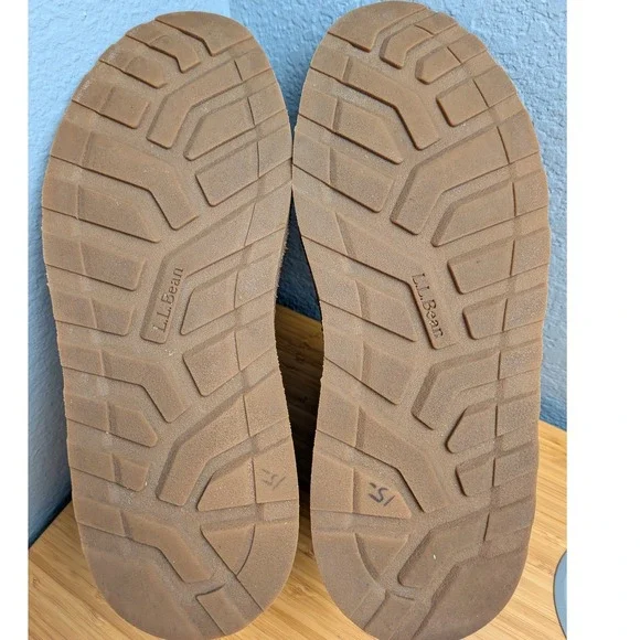 LL Bean Brown Suede Chelsea Ankle Boots Women Size 10 - Picture 10 of 10